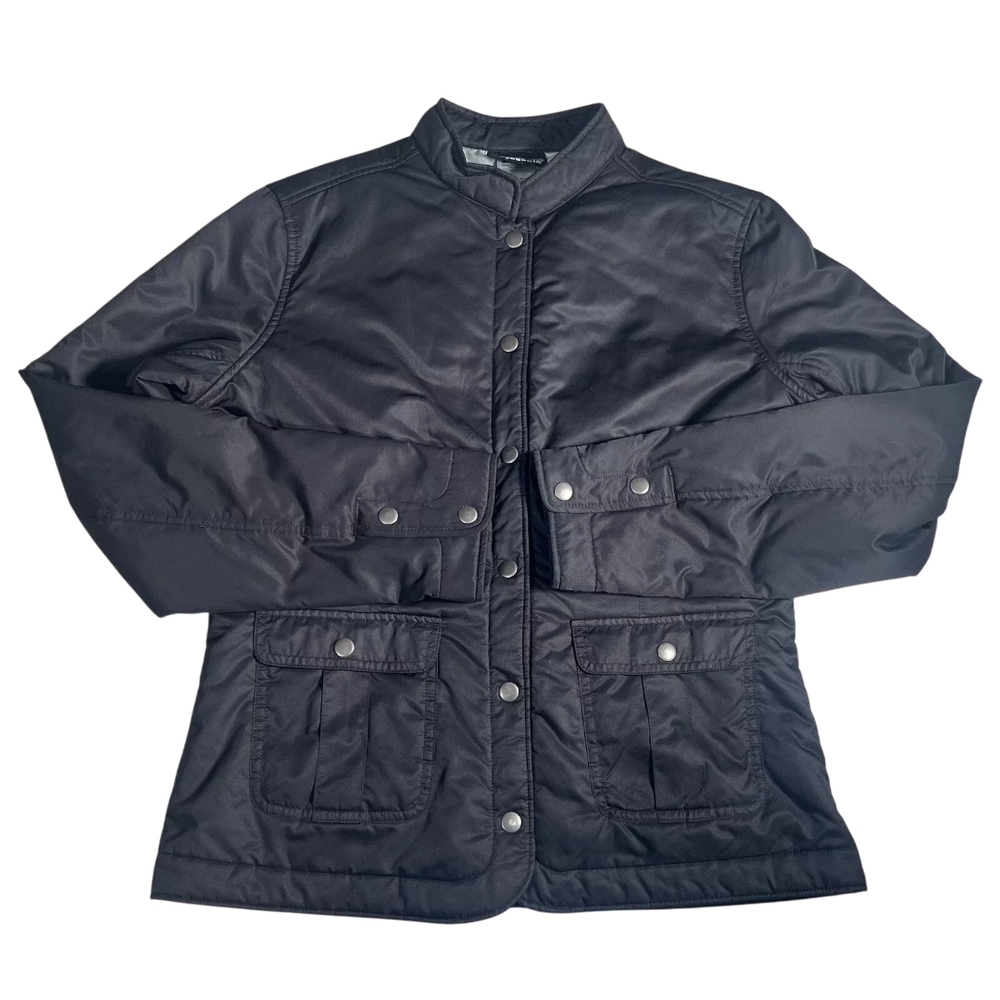 Women's Black Quilted Jacket